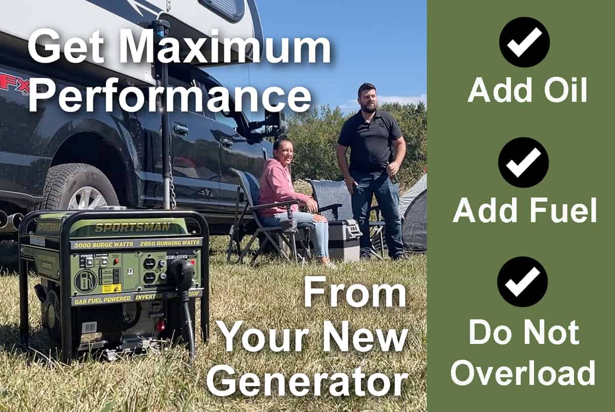 Sportsman Generators Performance