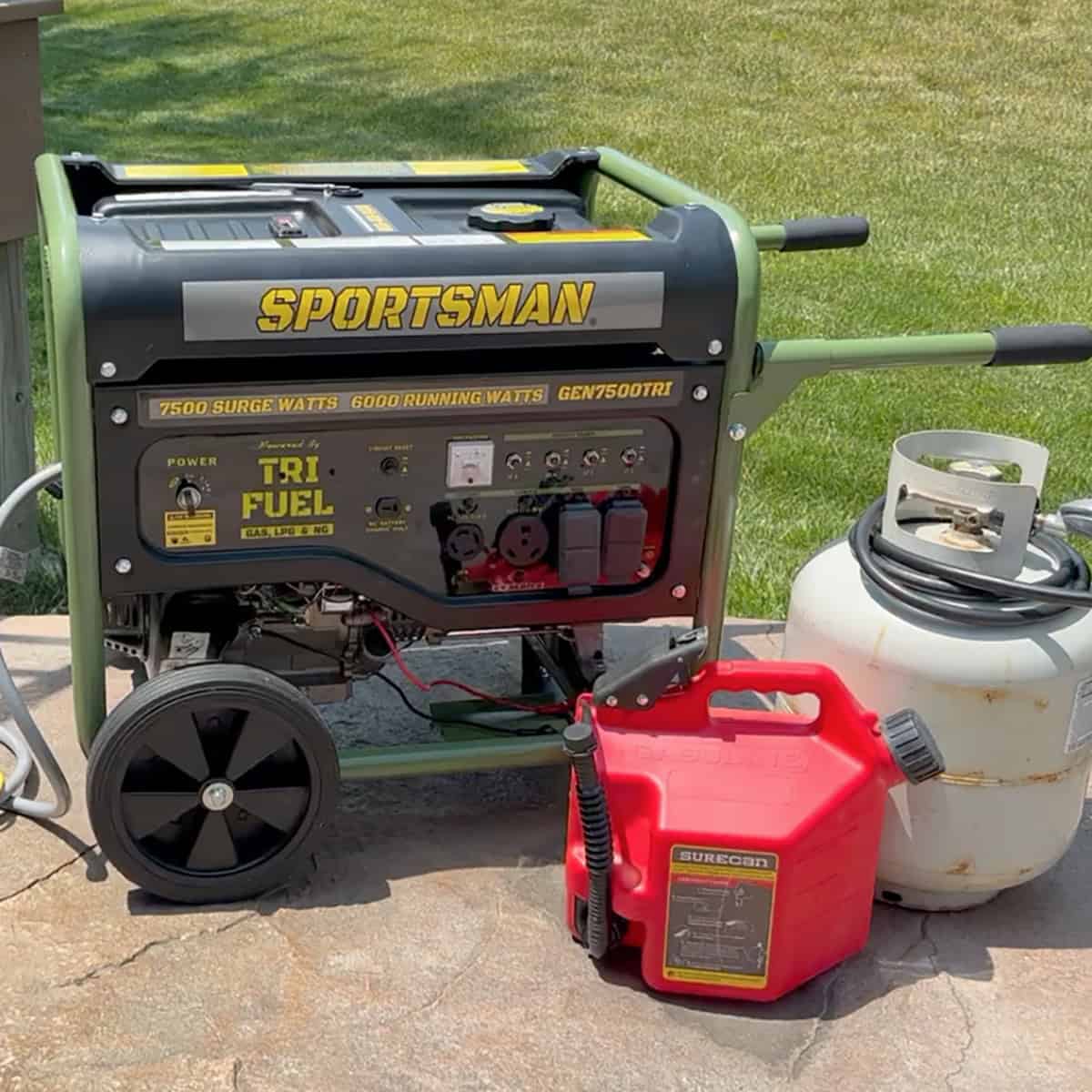 Tri Fuel Generator
